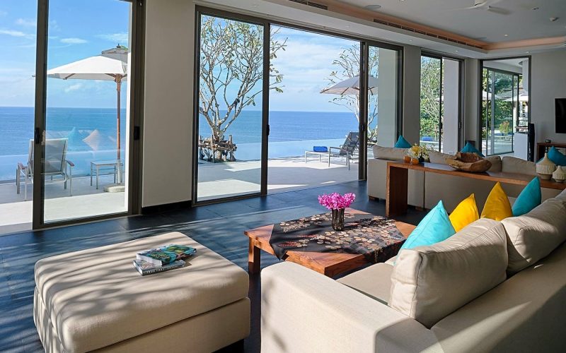 The Aquila – Magnificent 7-Bedroom Oceanfront Villa at Waterfall Bay Kamala