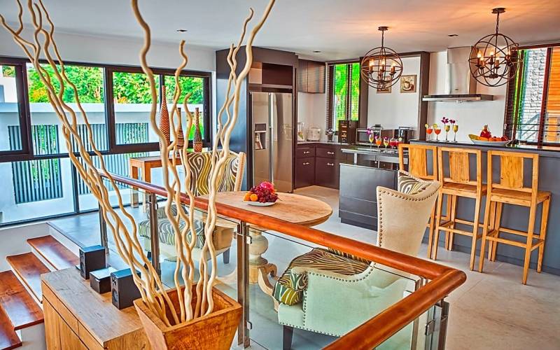Modern Six-Bedroom Ocean View Pool Villa overlooking Surin