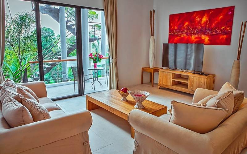 Modern Six-Bedroom Ocean View Pool Villa overlooking Surin