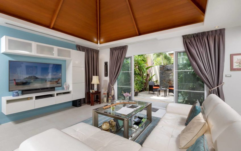 Botanica I – Modern 3-Bedroom Corner Unit Pool Villa in Layan