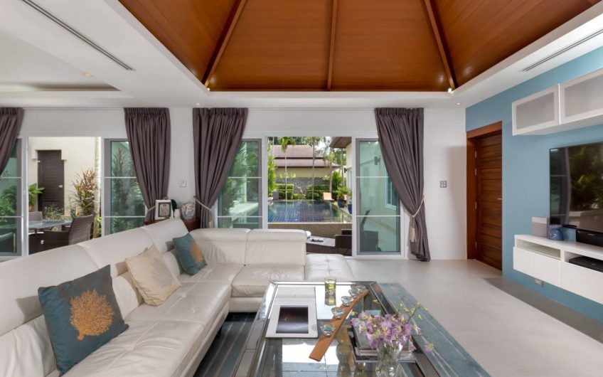 Botanica I – Modern 3-Bedroom Corner Unit Pool Villa in Layan