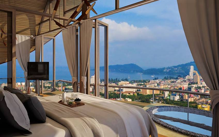 Phuket’s Patong Bay seaview