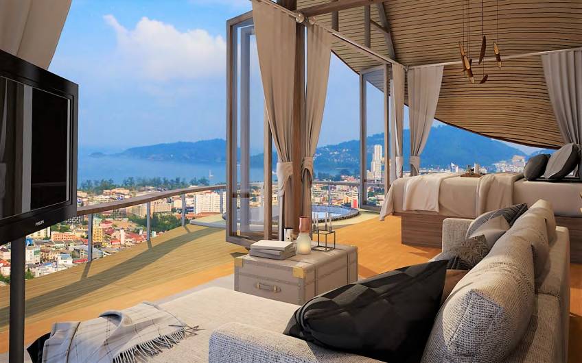 Phuket’s Patong Bay seaview