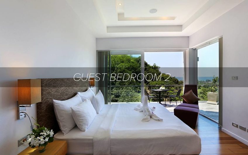 Outstanding 6-Bedroom Phuket Sea View Villa overlooking Bang Tao