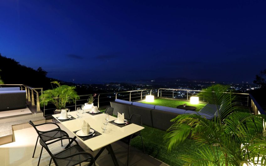 Outstanding 6-Bedroom Phuket Sea View Villa overlooking Bang Tao